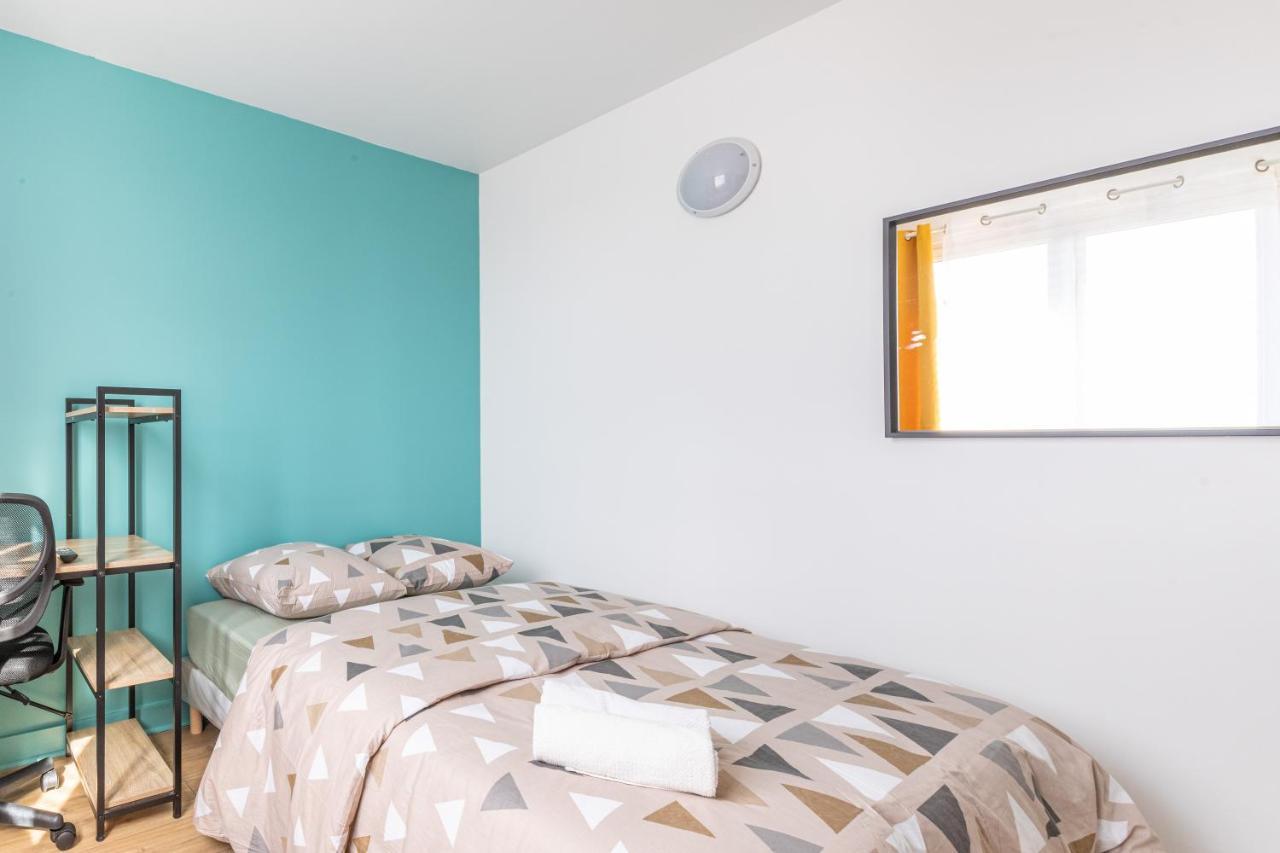 Ferienwohnung Chic Apart With Parking Mantes-la-Jolie Exterior foto