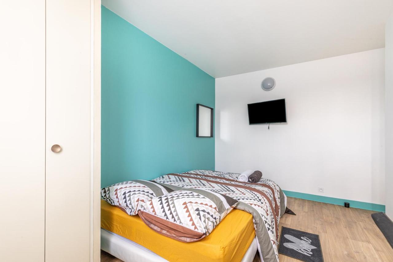 Ferienwohnung Chic Apart With Parking Mantes-la-Jolie Exterior foto